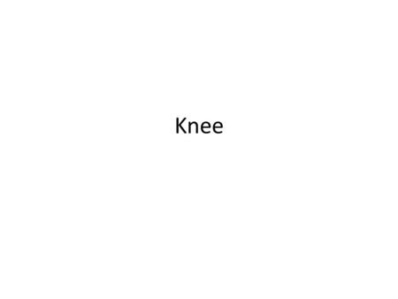 Knee.