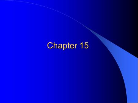 Chapter 15.