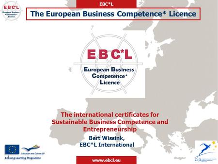 The European Business Competence* Licence